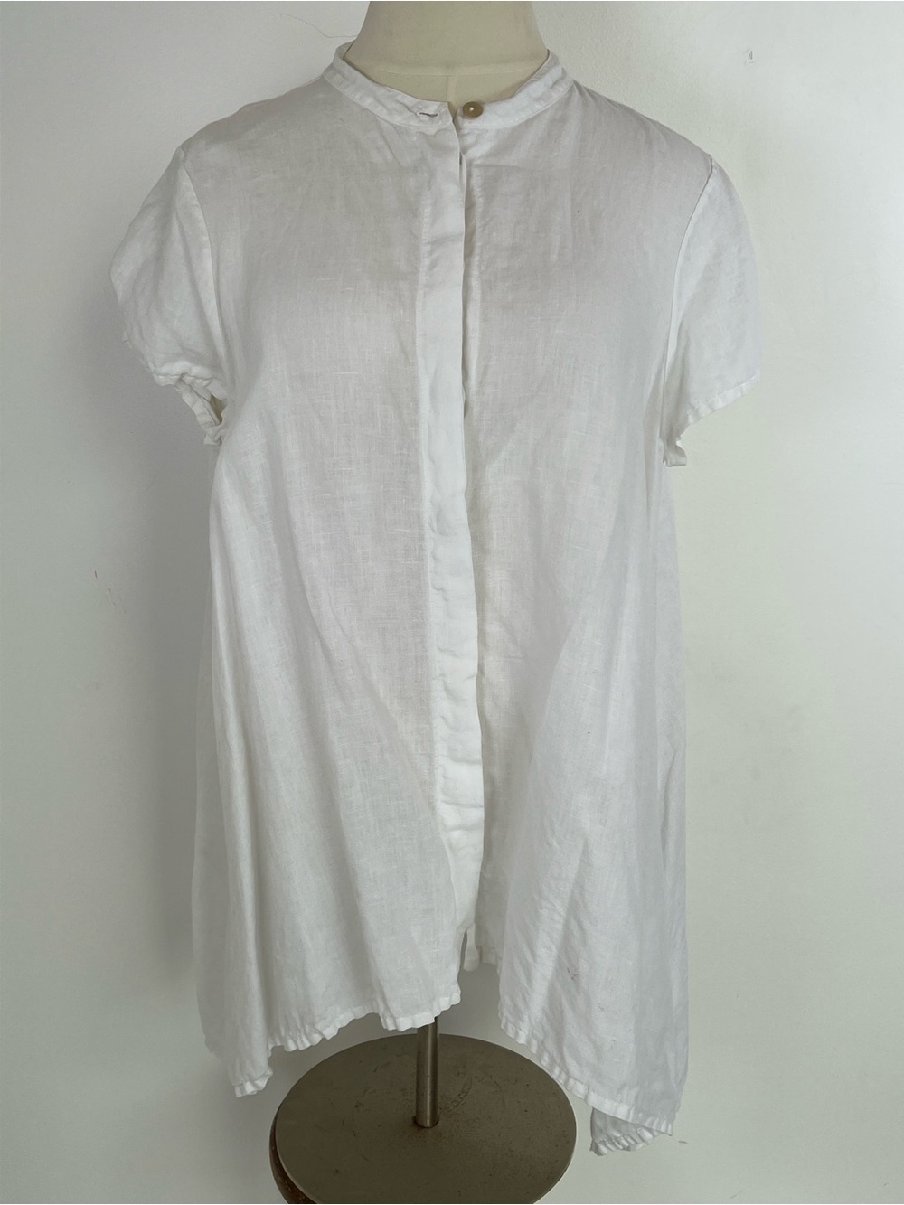 EUC! Bryn Walker White Linen Tunic Size XL